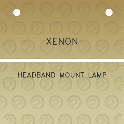 xenon-headband-mount-lamp