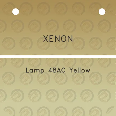 xenon-lamp-48ac-yellow