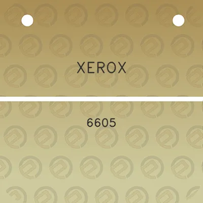 xerox-6605