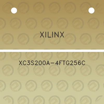 xilinx-xc3s200a-4ftg256c