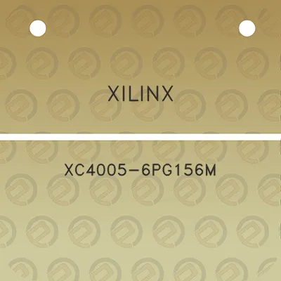 xilinx-xc4005-6pg156m