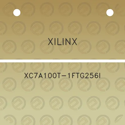 xilinx-xc7a100t-1ftg256i