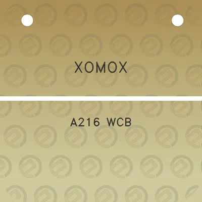 xomox-a216-wcb