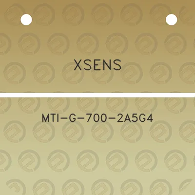 xsens-mti-g-700-2a5g4