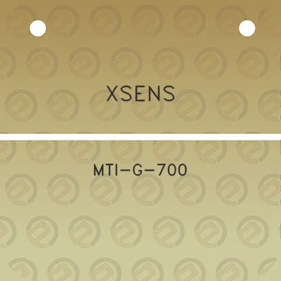 xsens-mti-g-700