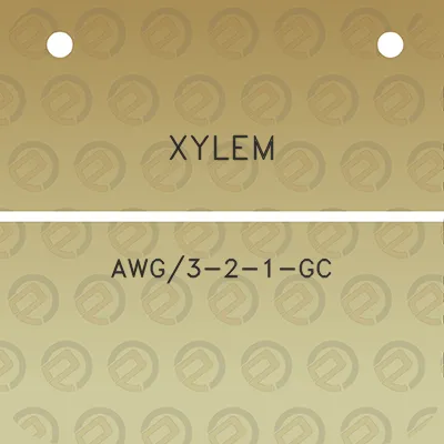 xylem-awg3-2-1-gc