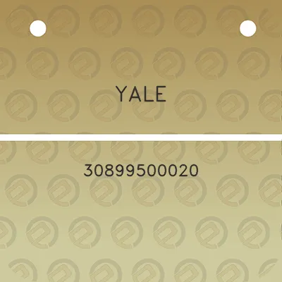 yale-30899500020