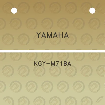 yamaha-kgy-m71ba