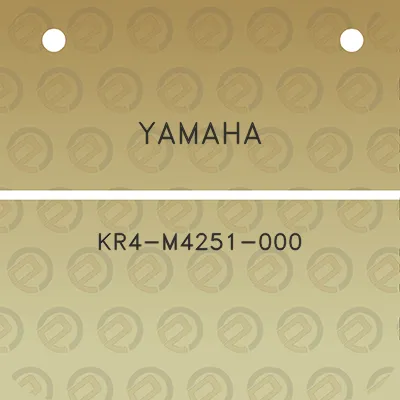 yamaha-kr4-m4251-000