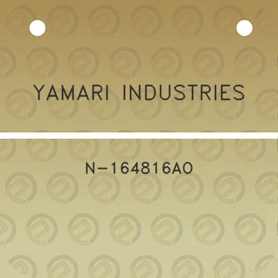 yamari-industries-n-164816ao