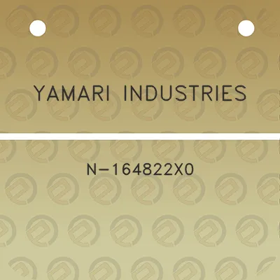 yamari-industries-n-164822x0