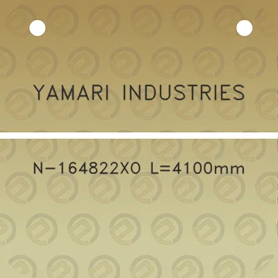 yamari-industries-n-164822xo-l4100mm