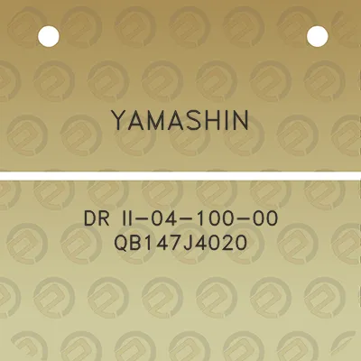 yamashin-dr-ii-04-100-00-qb147j4020