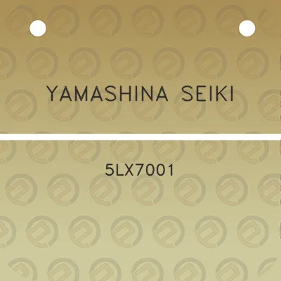 yamashina-seiki-5lx7001