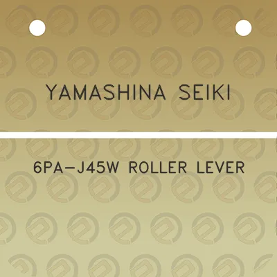 yamashina-seiki-6pa-j45w-roller-lever