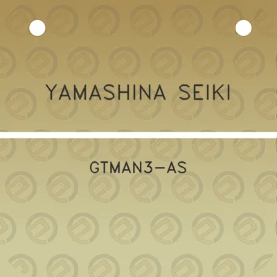 yamashina-seiki-gtman3-as