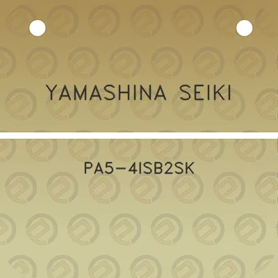 yamashina-seiki-pa5-4isb2sk