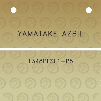 yamatake-azbil-1348pfsl1-p5