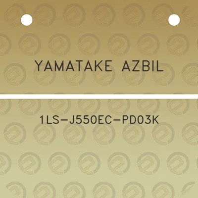 yamatake-azbil-1ls-j550ec-pd03k