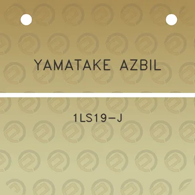 yamatake-azbil-1ls19-j