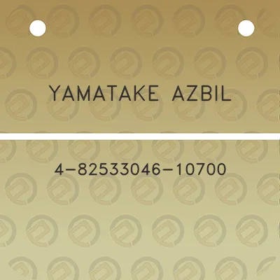 yamatake-azbil-4-82533046-10700