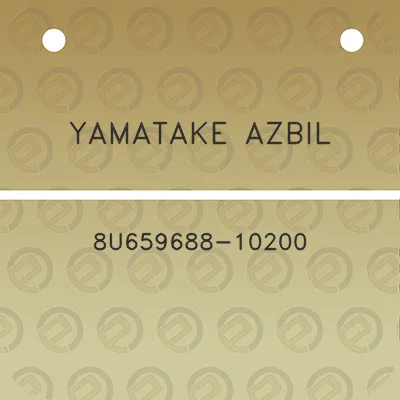 yamatake-azbil-8u659688-10200