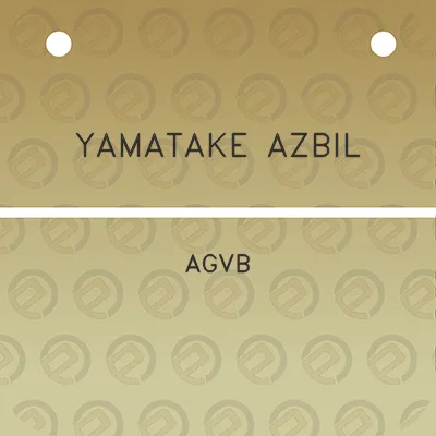 yamatake-azbil-agvb