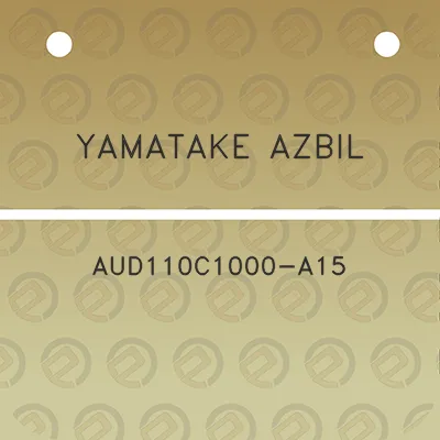 yamatake-azbil-aud110c1000-a15