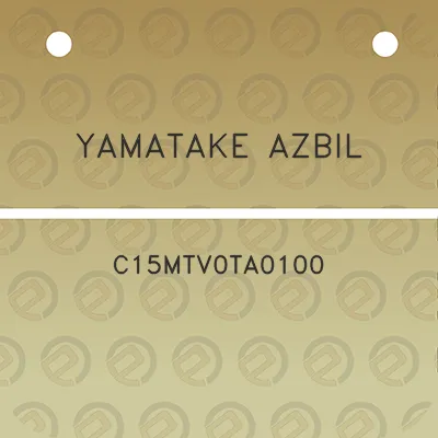 yamatake-azbil-c15mtv0ta0100