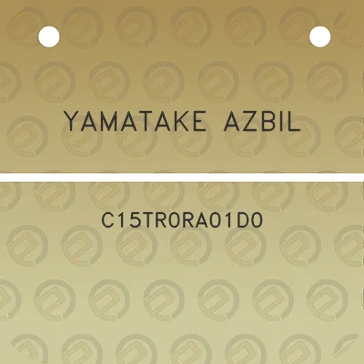 yamatake-azbil-c15tr0ra01d0