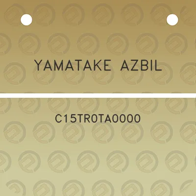 yamatake-azbil-c15tr0ta0000