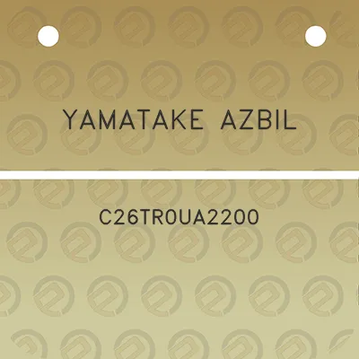 yamatake-azbil-c26tr0ua2200