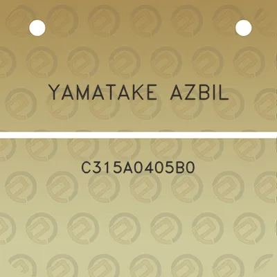 yamatake-azbil-c315a0405b0