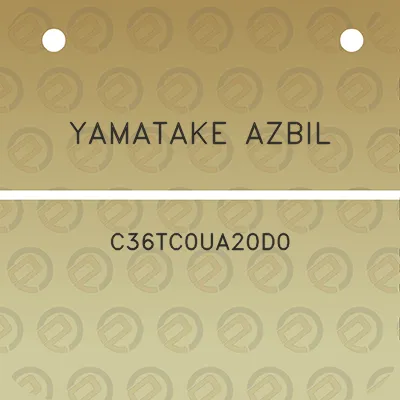 yamatake-azbil-c36tc0ua20d0