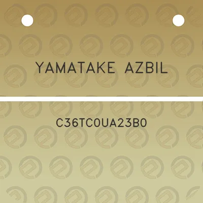 yamatake-azbil-c36tc0ua23b0