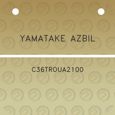 yamatake-azbil-c36troua2100