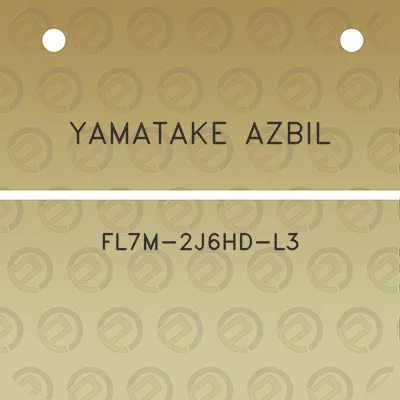 yamatake-azbil-fl7m-2j6hd-l3