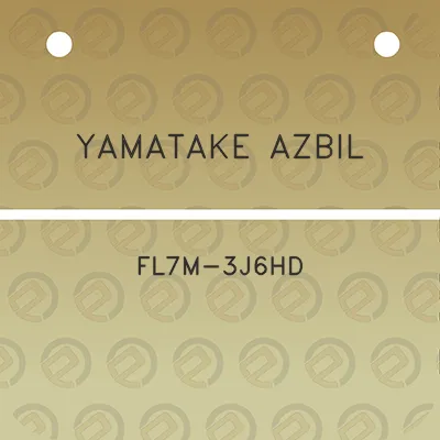 yamatake-azbil-fl7m-3j6hd