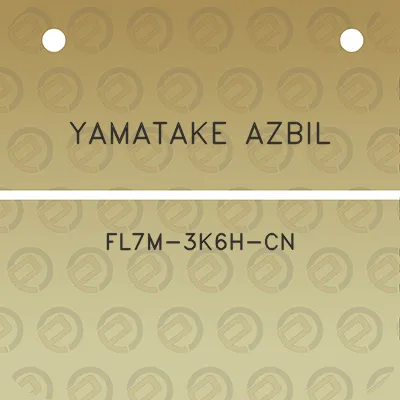 yamatake-azbil-fl7m-3k6h-cn