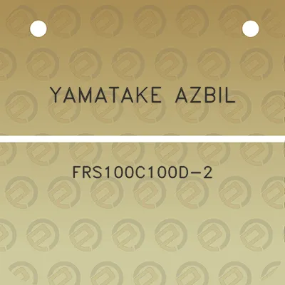 yamatake-azbil-frs100c100d-2