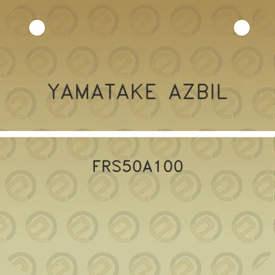 yamatake-azbil-frs50a100