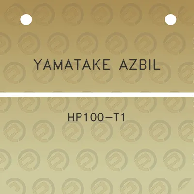 yamatake-azbil-hp100-t1