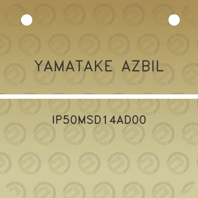 yamatake-azbil-ip50msd14ad00