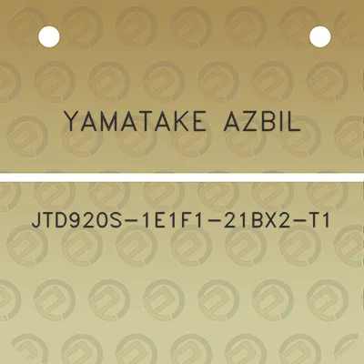 yamatake-azbil-jtd920s-1e1f1-21bx2-t1