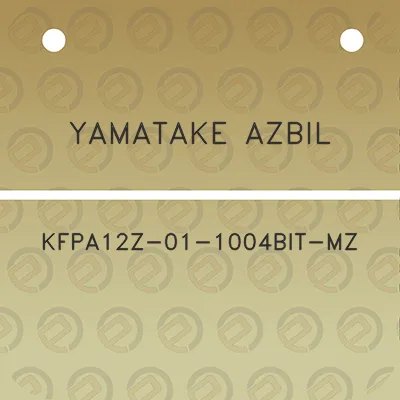 yamatake-azbil-kfpa12z-01-1004bit-mz