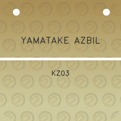 yamatake-azbil-kz03