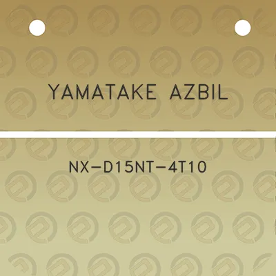 yamatake-azbil-nx-d15nt-4t10