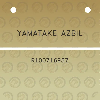 yamatake-azbil-r100716937