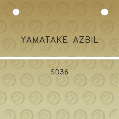 yamatake-azbil-sd36