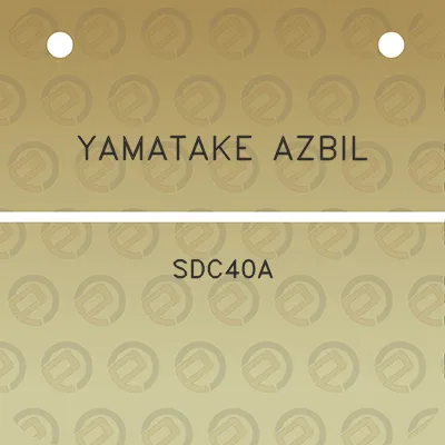 yamatake-azbil-sdc40a